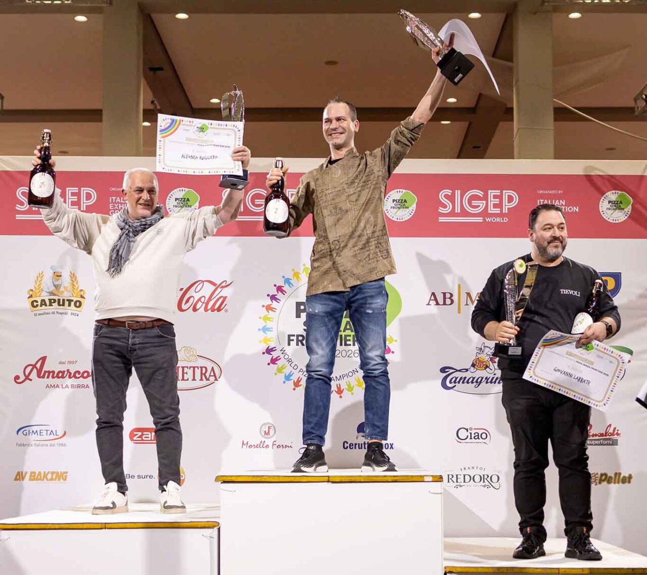 Il campionato Pizza senza Frontiere al Sigep 2026