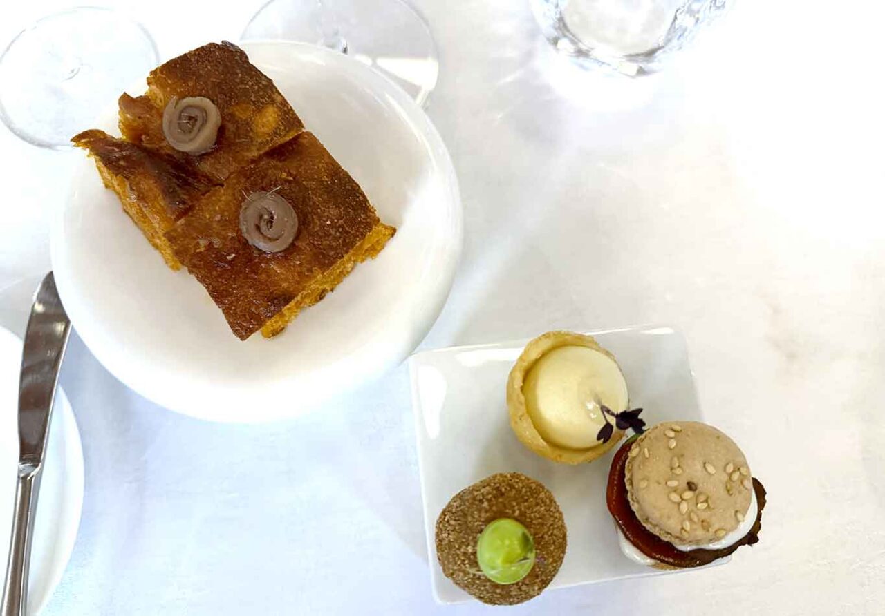 il benvenuto del Cannavacciuolo Bistrot Torino