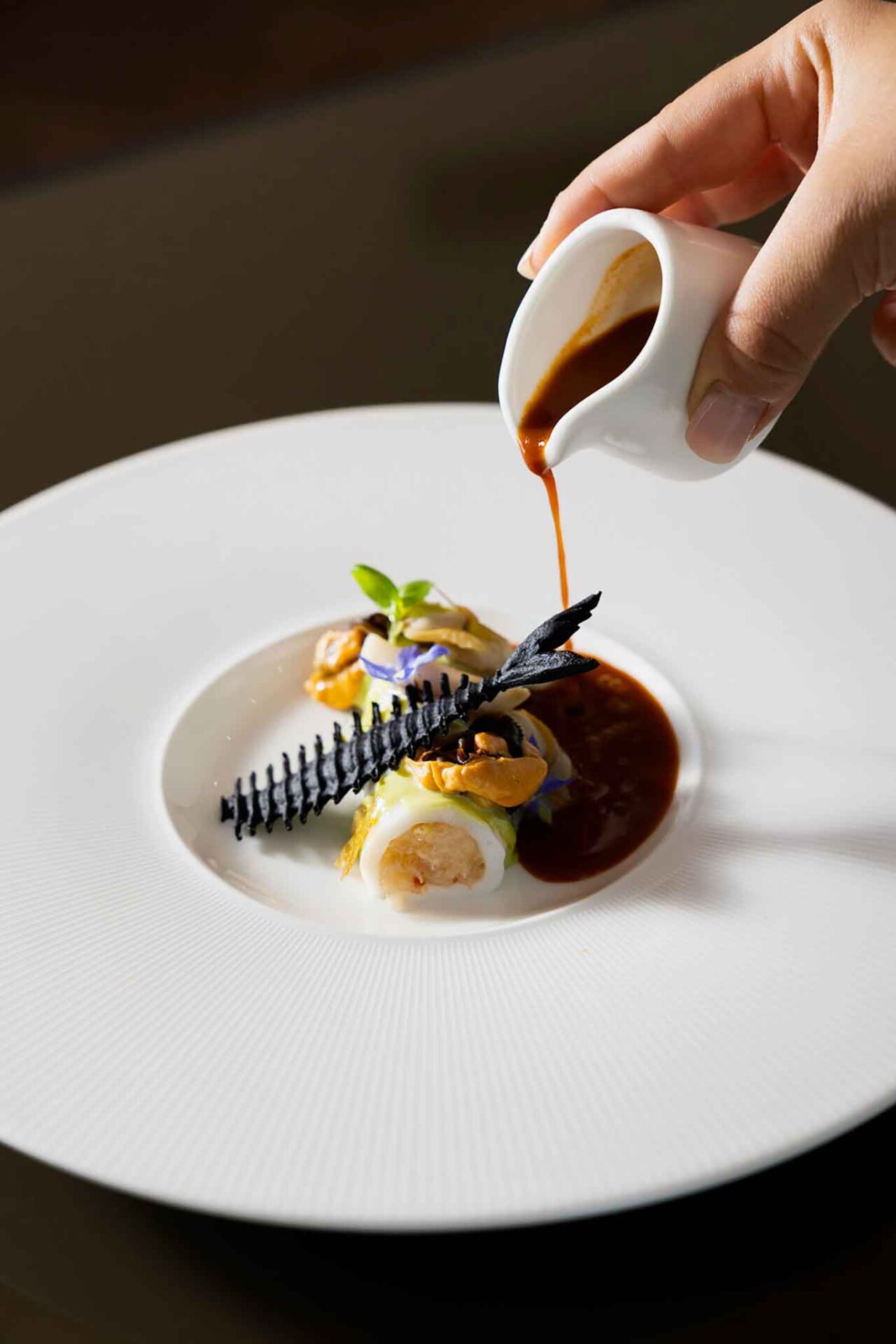 la zuppa di pesce del Cannavacciuolo Bistrot Torino