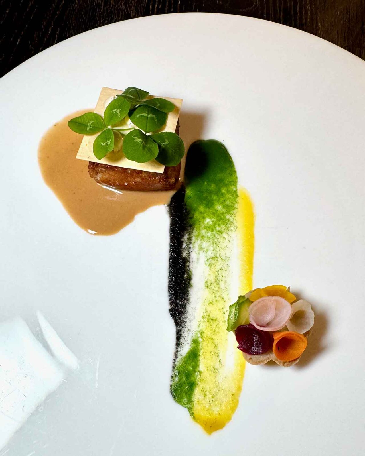 agnello in parmigiana di Nino Di Costanzo alle Cene Stellari al ristorante Deschevaliers hotel de Bonart a Napoli