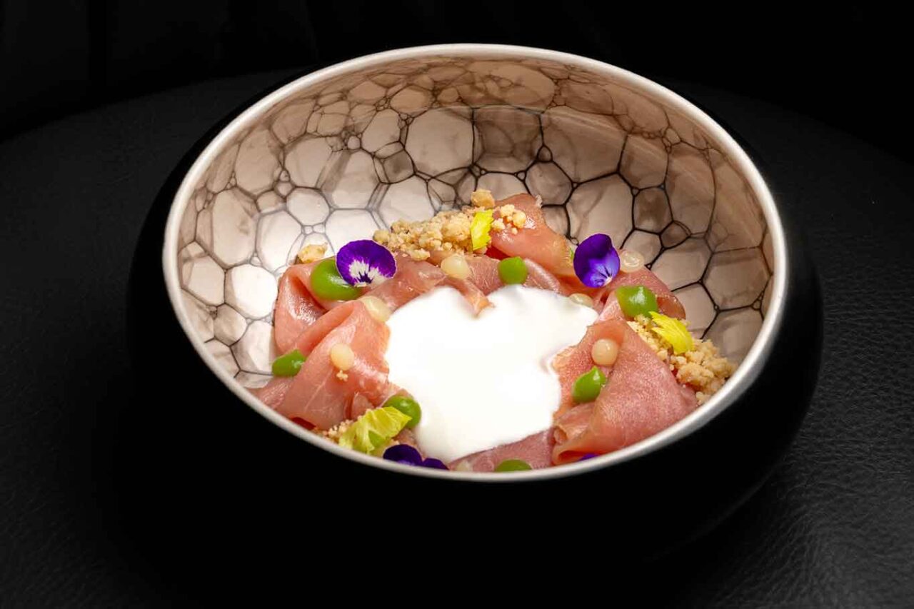 albese di vitello di Oro Bistrot a Roma ai Fori Imperiali