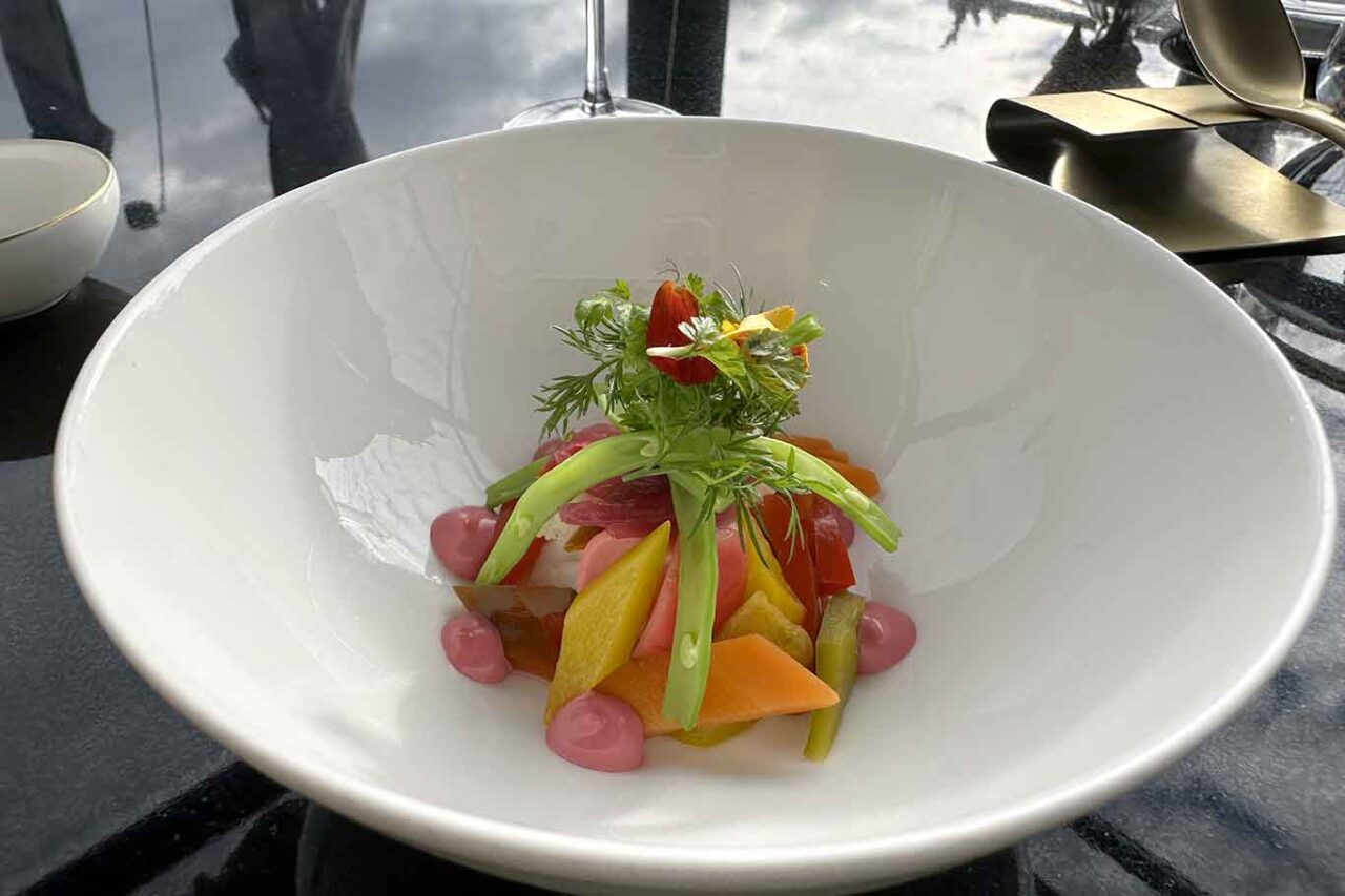 la giardiniera di Oro Bistrot a Roma ai Fori Imperiali