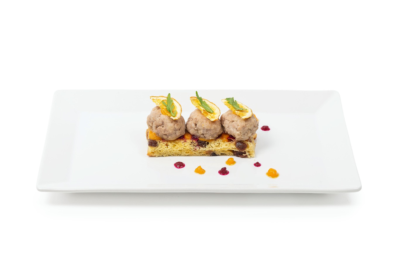 Polpette di vitello al panettone