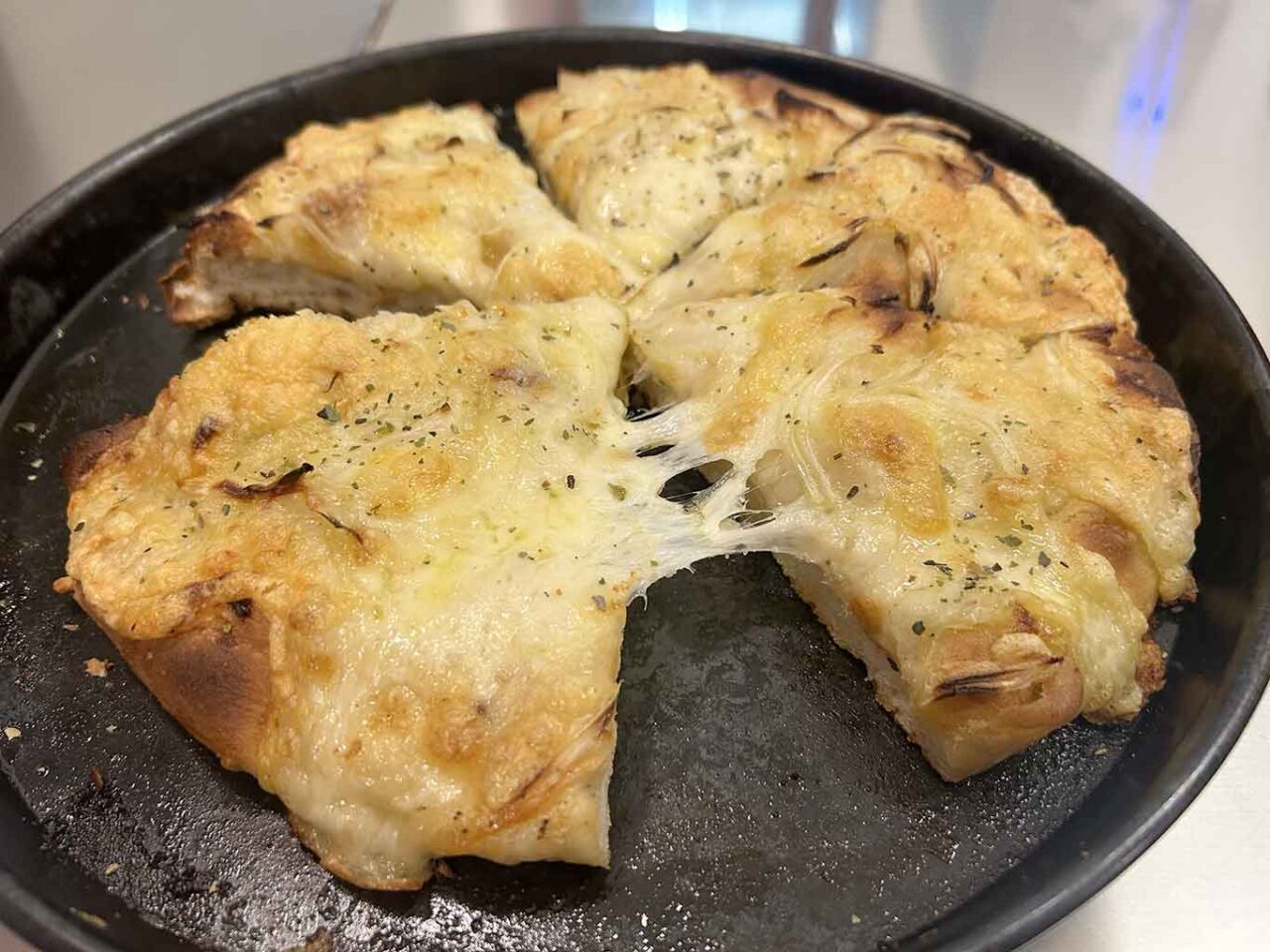 la pizza al padellino argentina di Pizza Baar a Roma