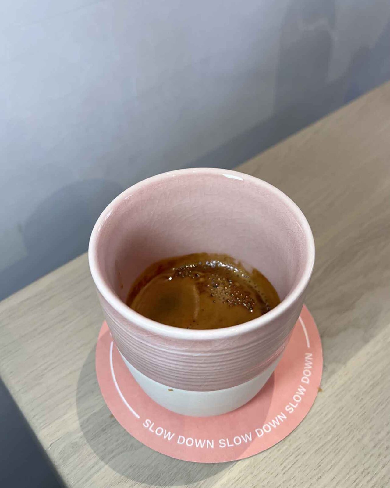 tazzina di Slow bakery caffè specialty a Roma