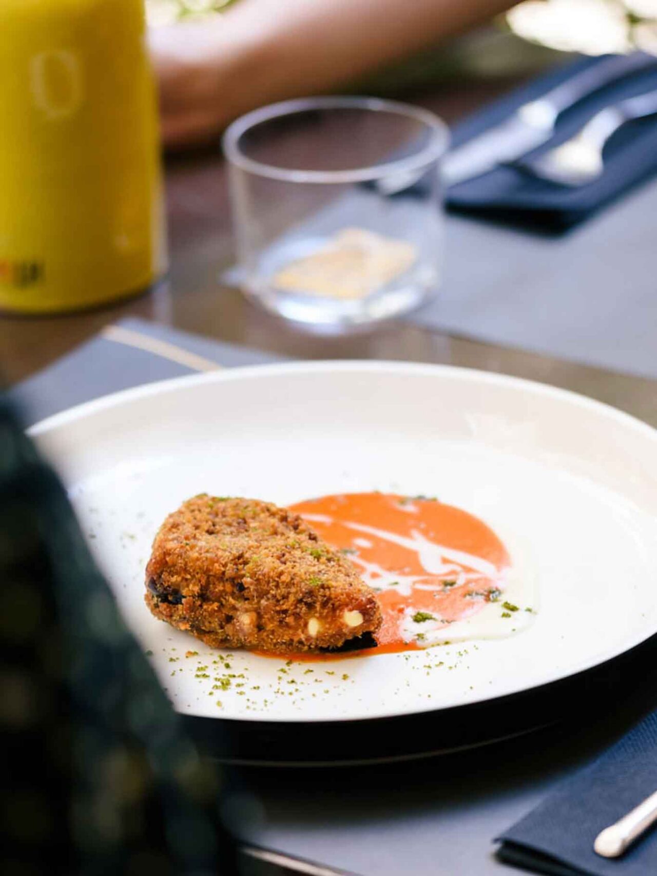 la parmigiana croccante del bistrot Uzeta a Catania