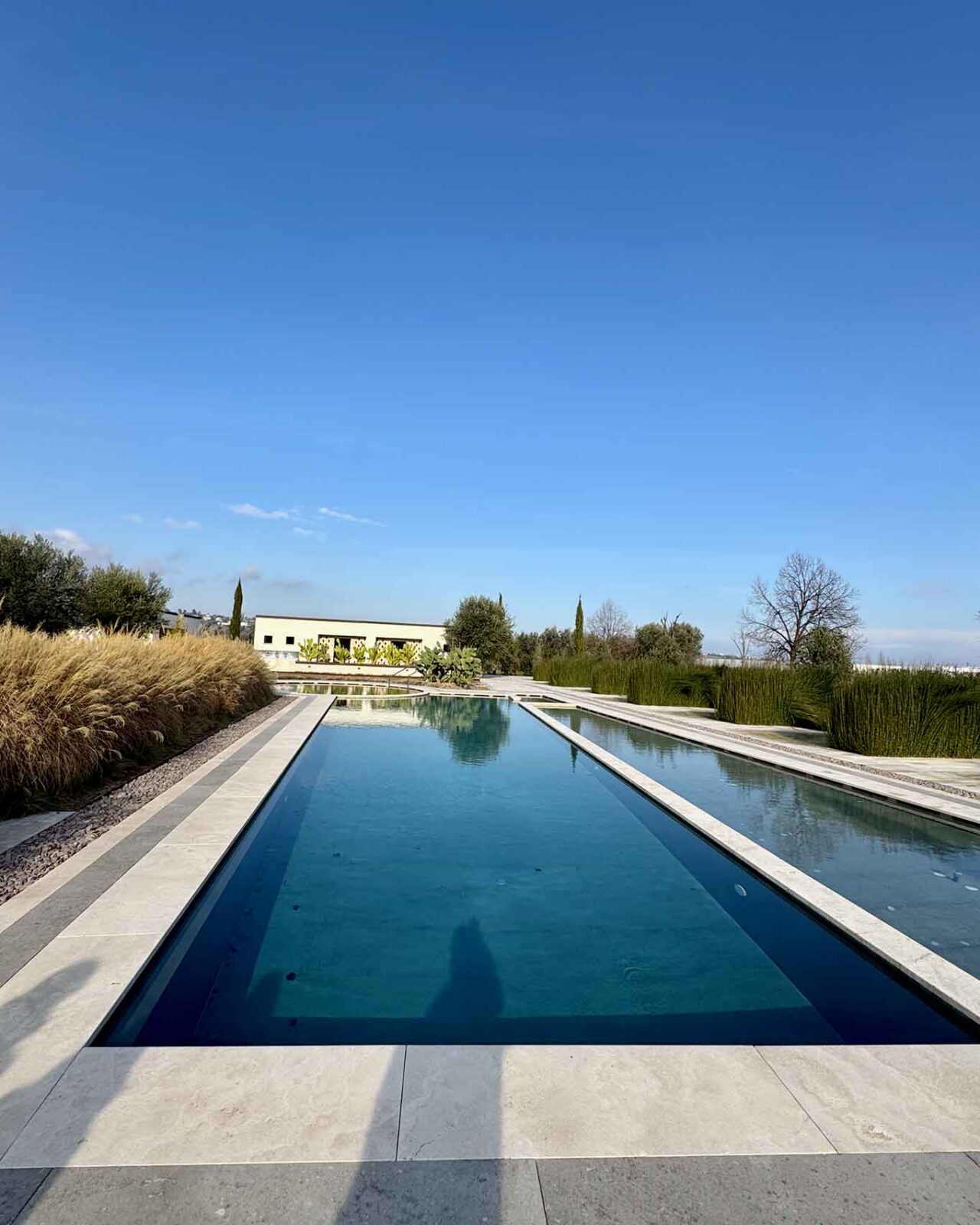 la piscina di Villa Corallo