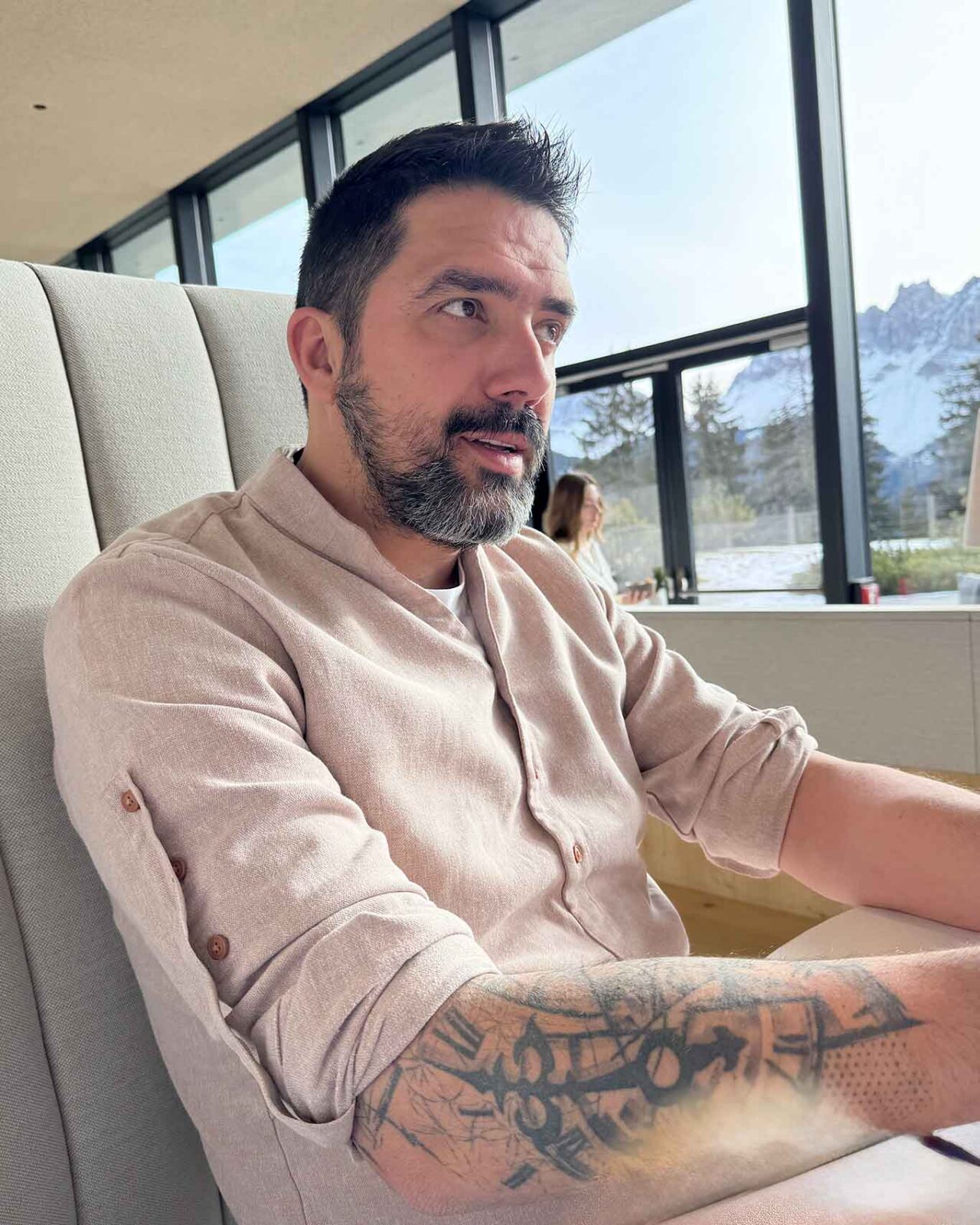 lo chef Roland Lamprecht del ristorante Yera