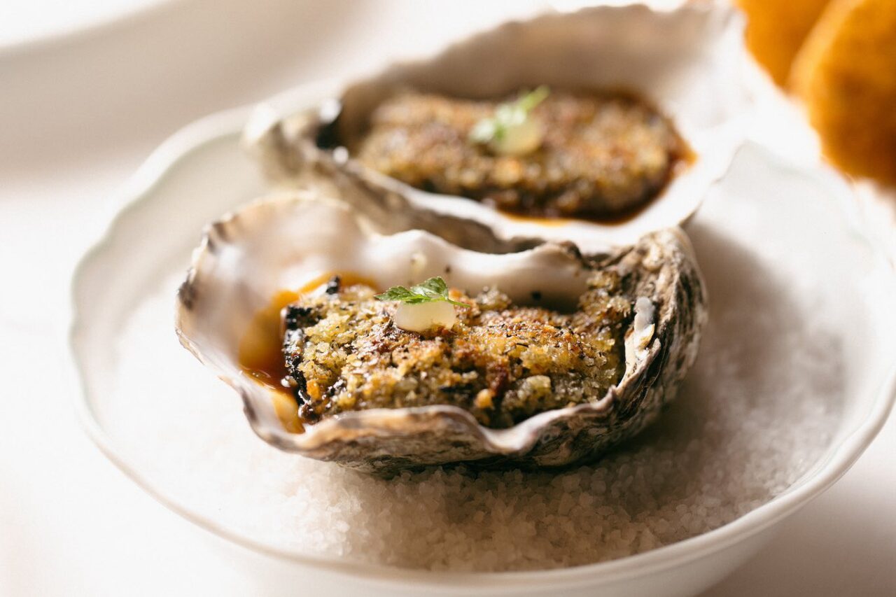 Le ostriche al ristorante Del Cambio a Torino