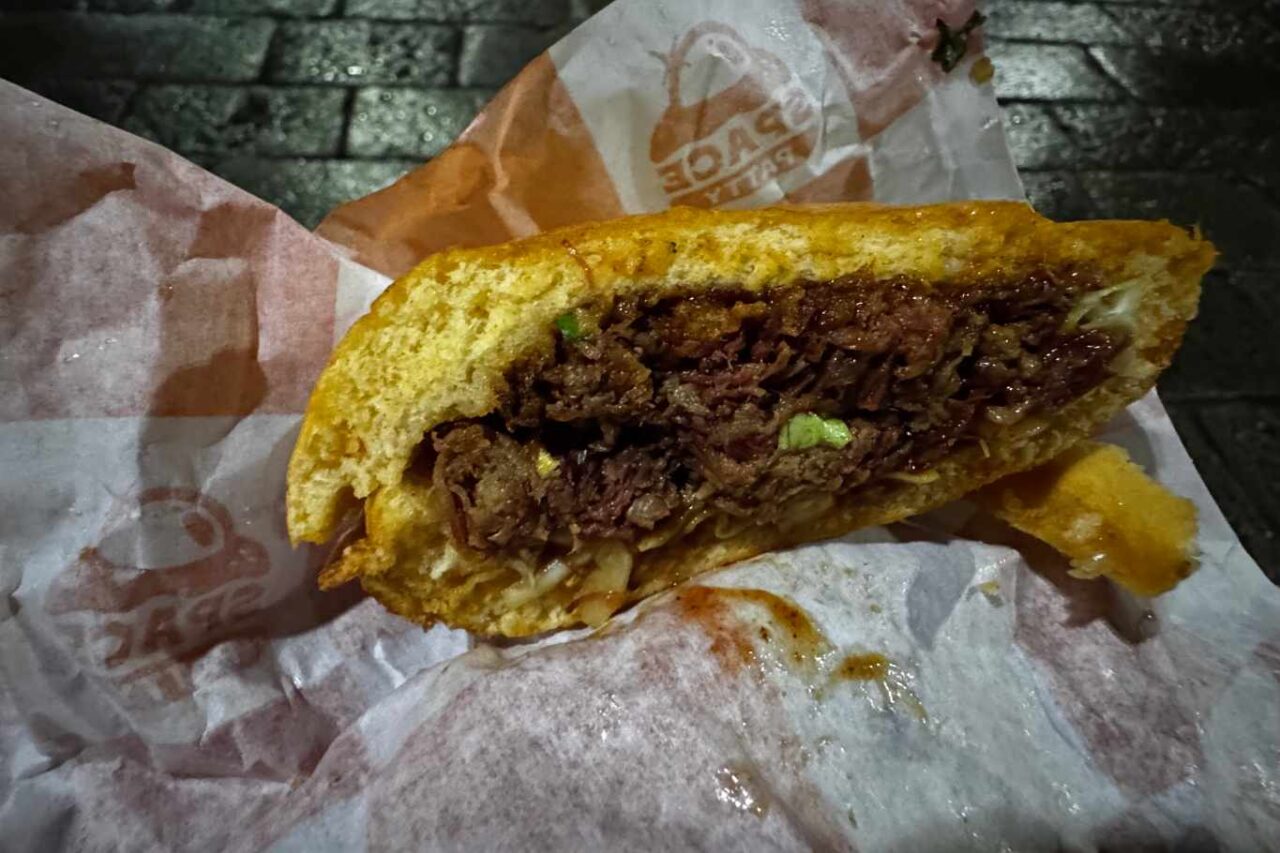 hamburger dose dadda spice patty pulled beef sezione