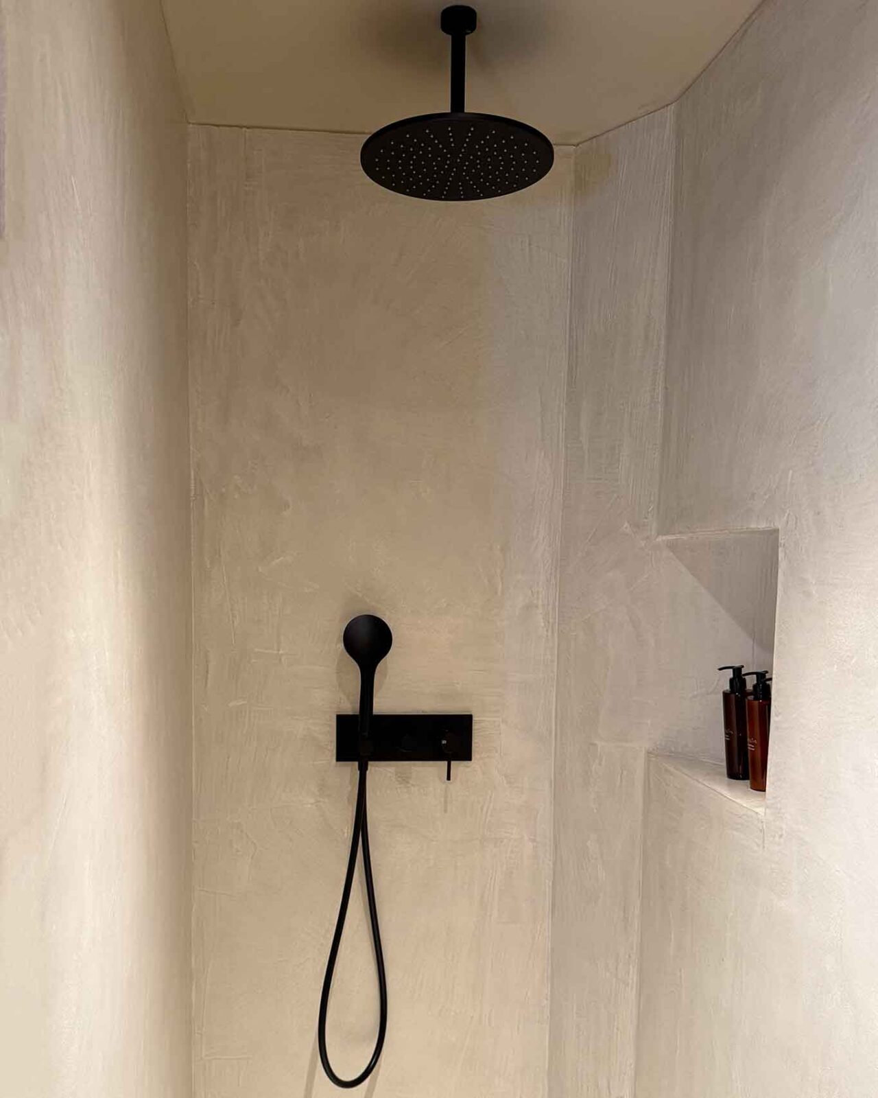 la doccia dell'Hotel Forestis Dolomites a Bressanone