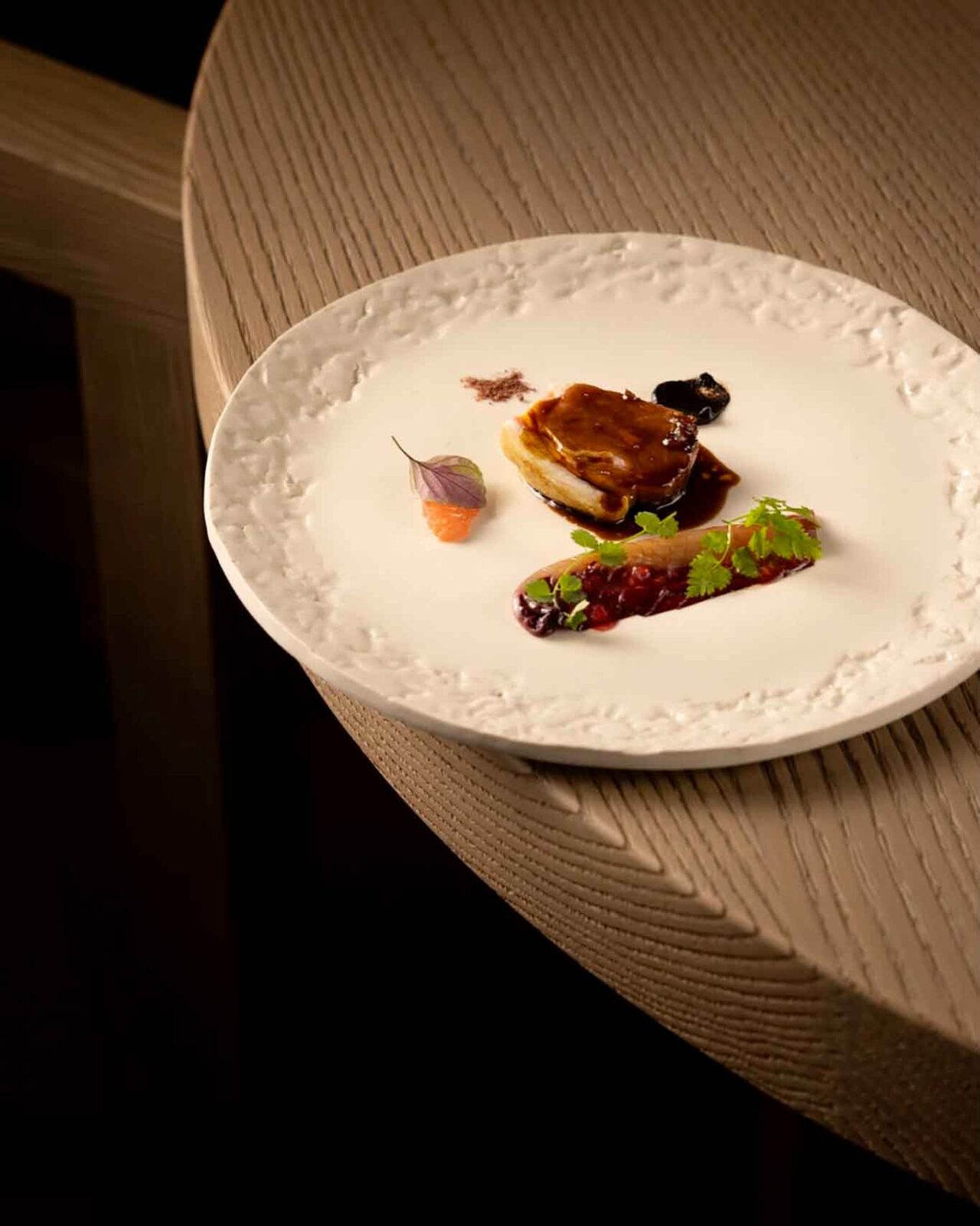 agnello del ristorante Nomos Ante a Roma