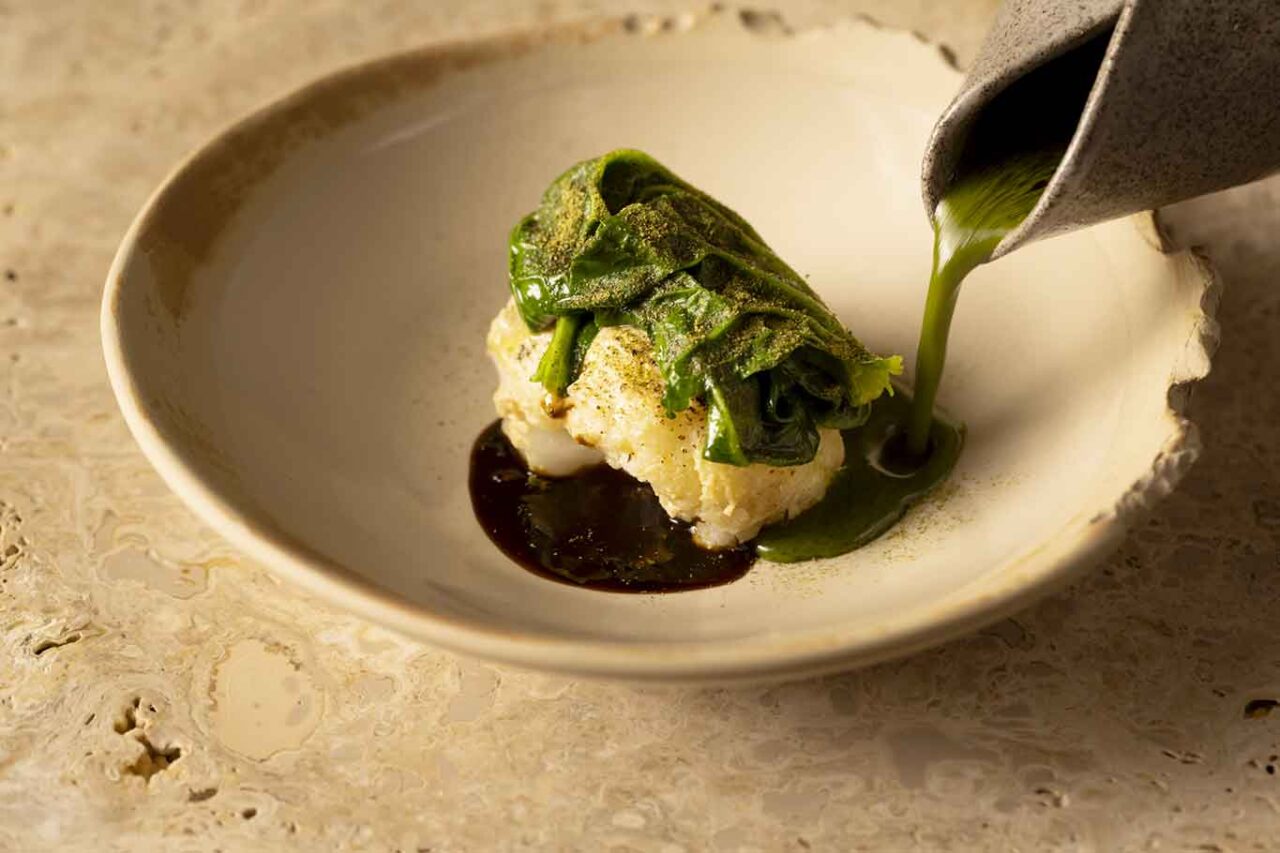 cavolfiore del ristorante Nomos Ante a Roma