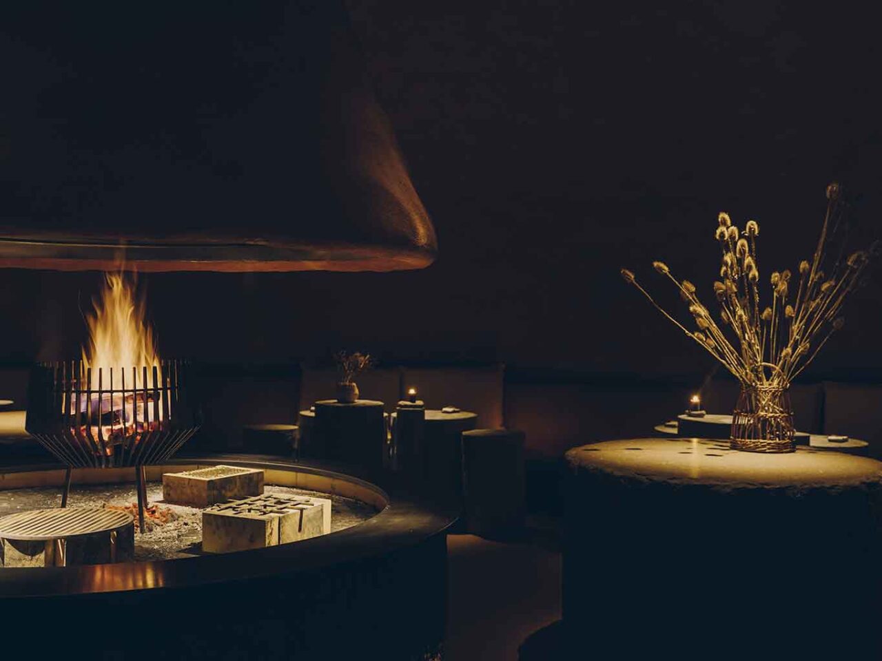 la brace del ristorante Yera dell'Hotel Forestis Dolomites a Bressanone