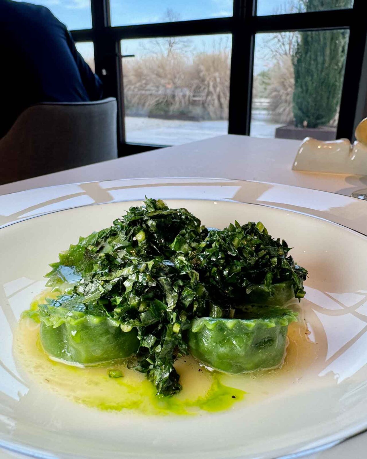 ravioli del ristorante Zunica 1880 a Villa Corallo a Sant'Omero in Abruzzo