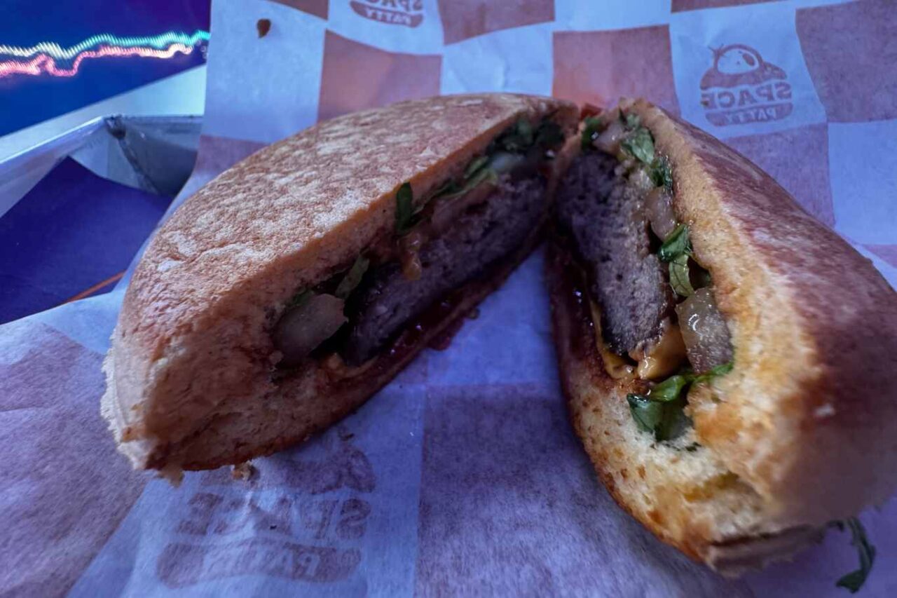 space patty dose dadda hamburger bbq