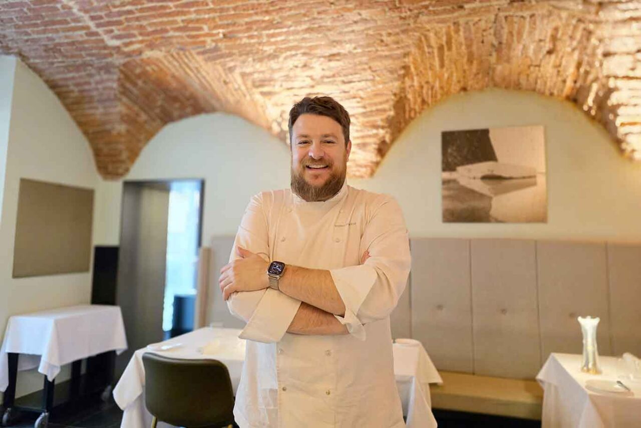 lo chef del ristorante Andree a La Spezia 