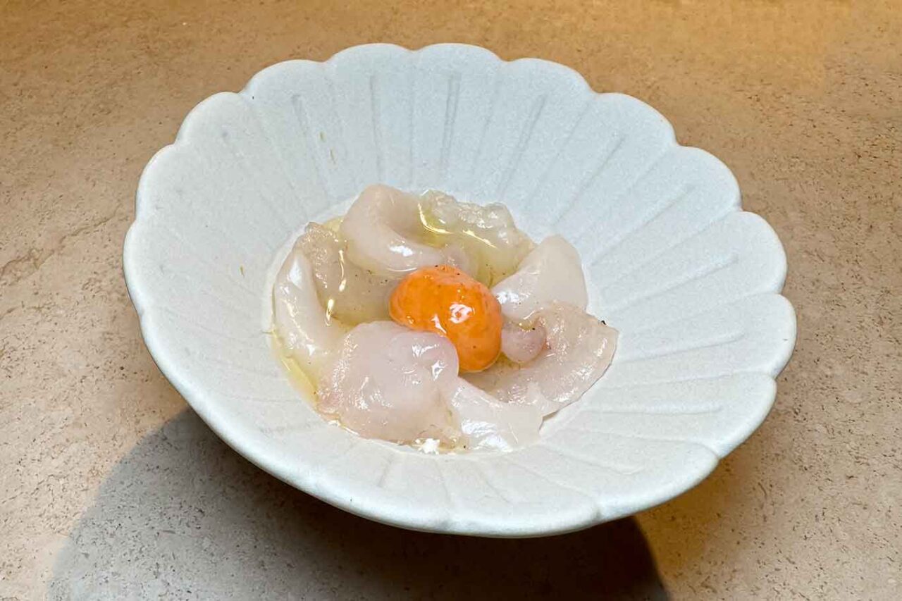 la rana pescatrice del ristorante Da Lucio a Rimini