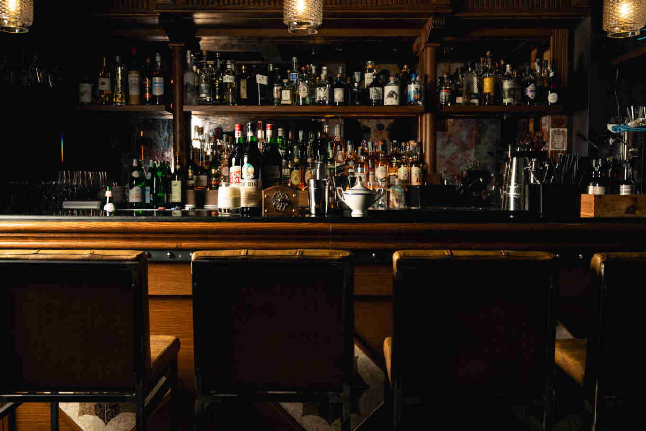 il bancone bar di Giulia Urban Retreat