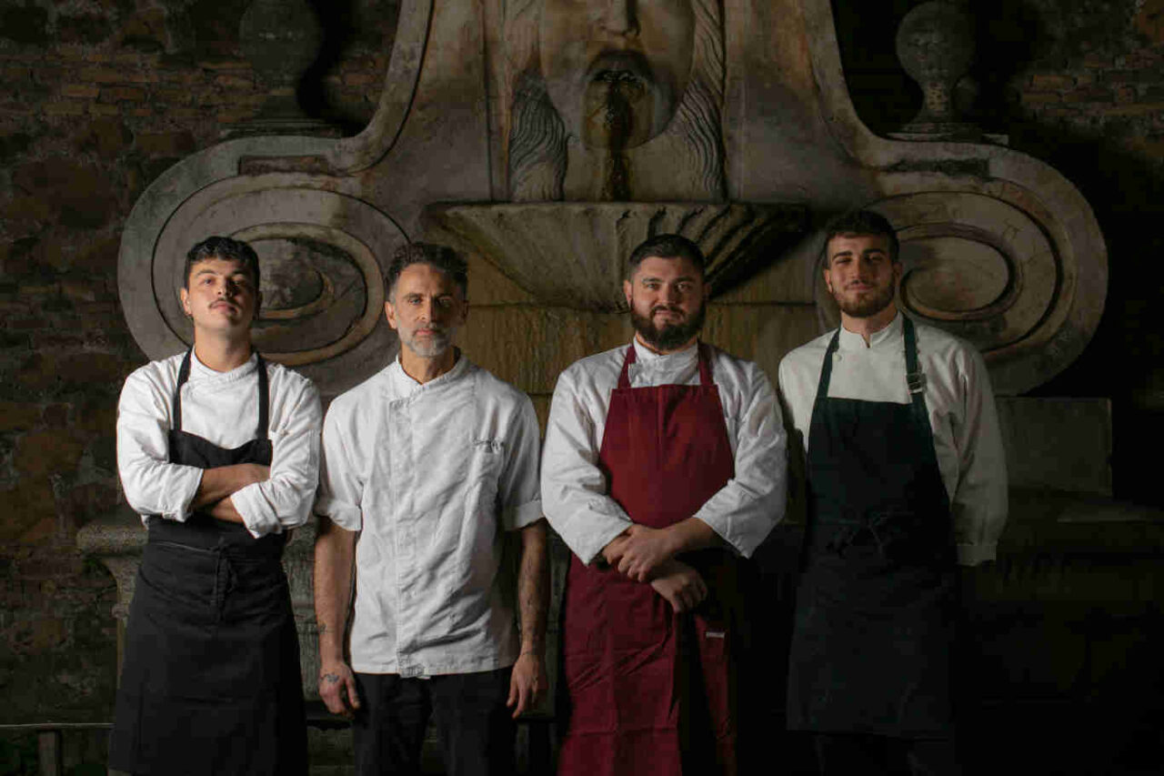 Giulia Urban Retreat, lo chef Simone di Maria con la sua brigata