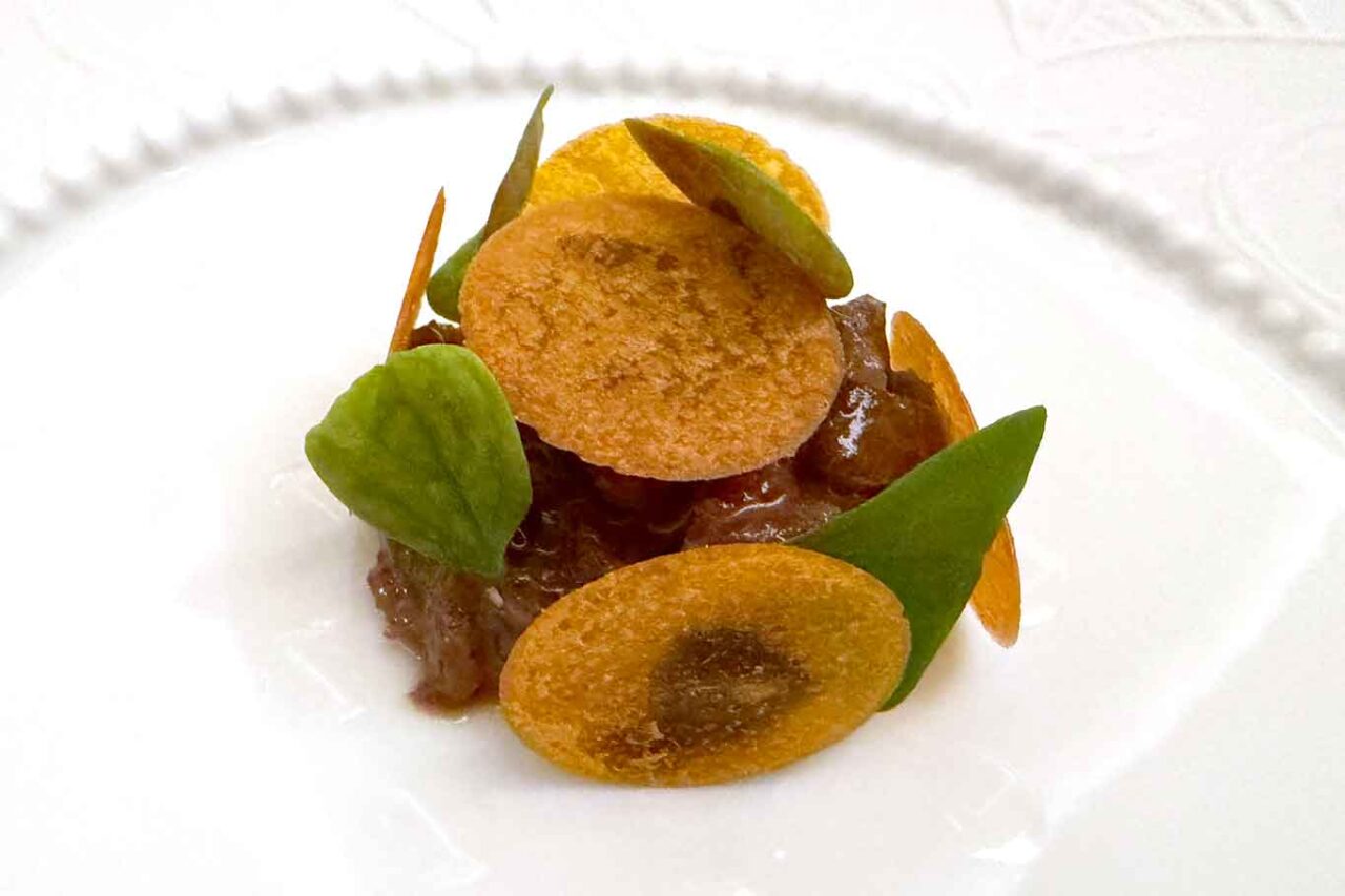 il cervo al ristorante Iris a Verona