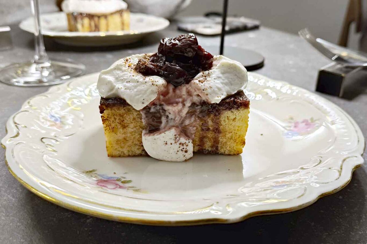 la brioche del ristorante Luna by Faro a Roma 