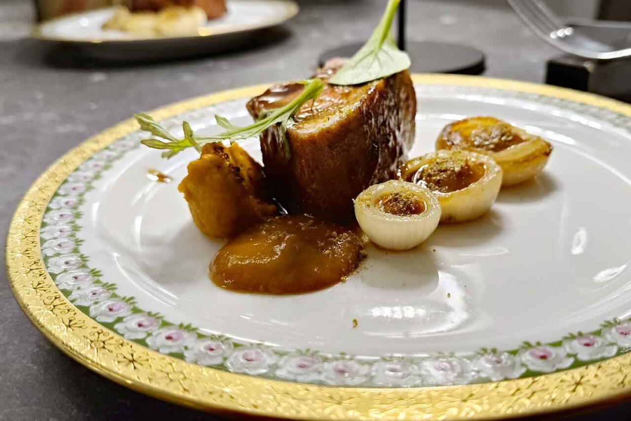 la pluma di maiale del ristorante Luna by Faro a Roma 