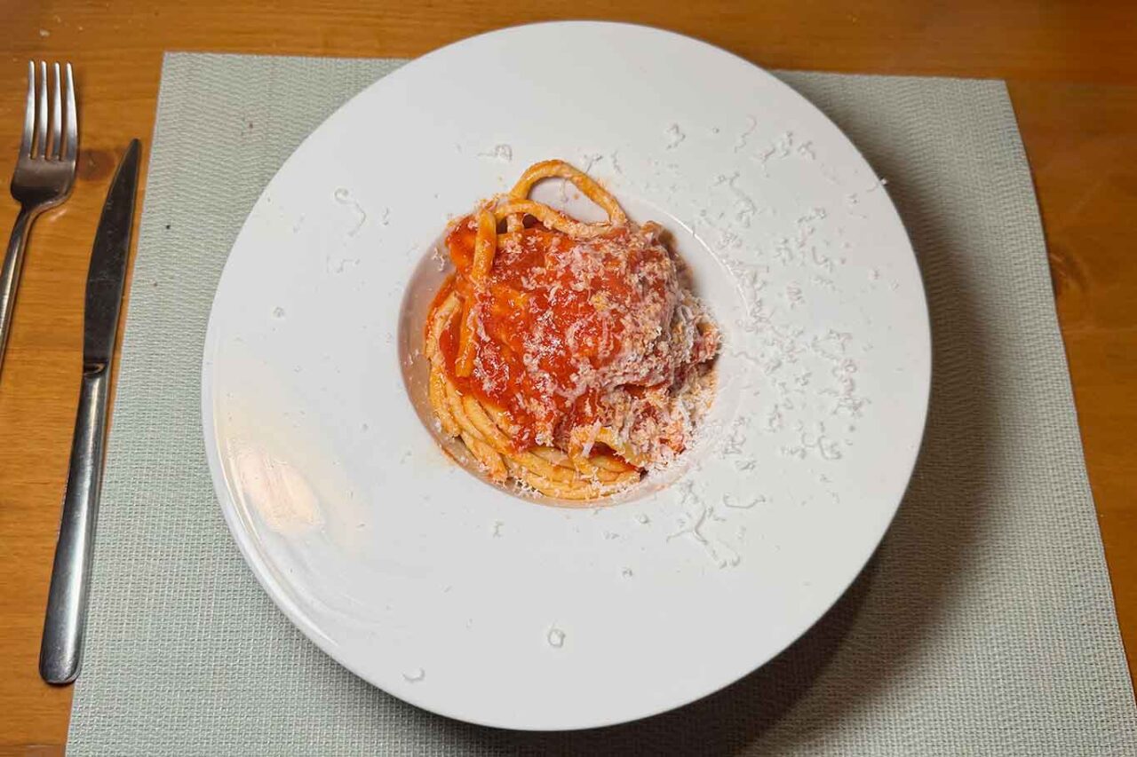 i fusilli cilentani dell'Osteria Canali al centro di Salerno