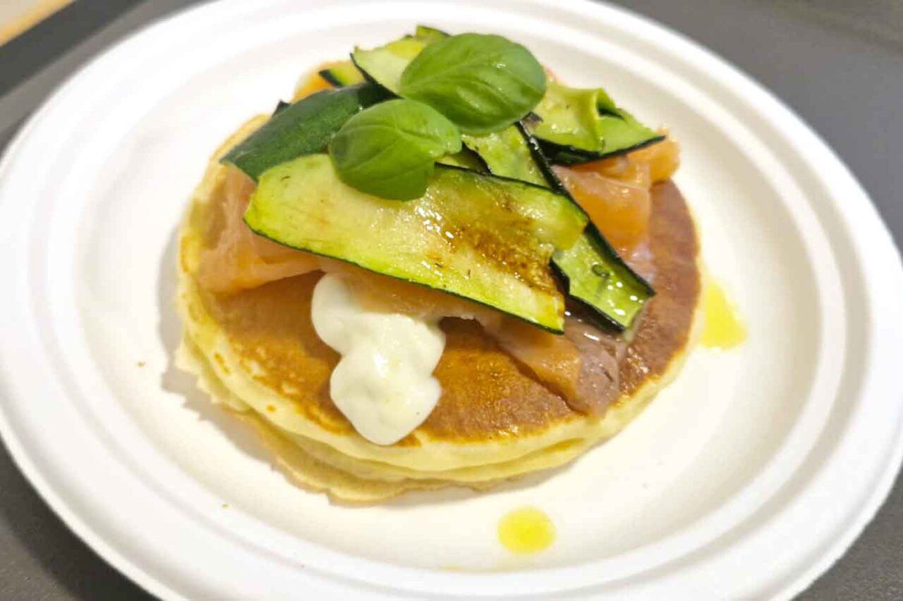 pancake con il salmone da Pankè a Torino