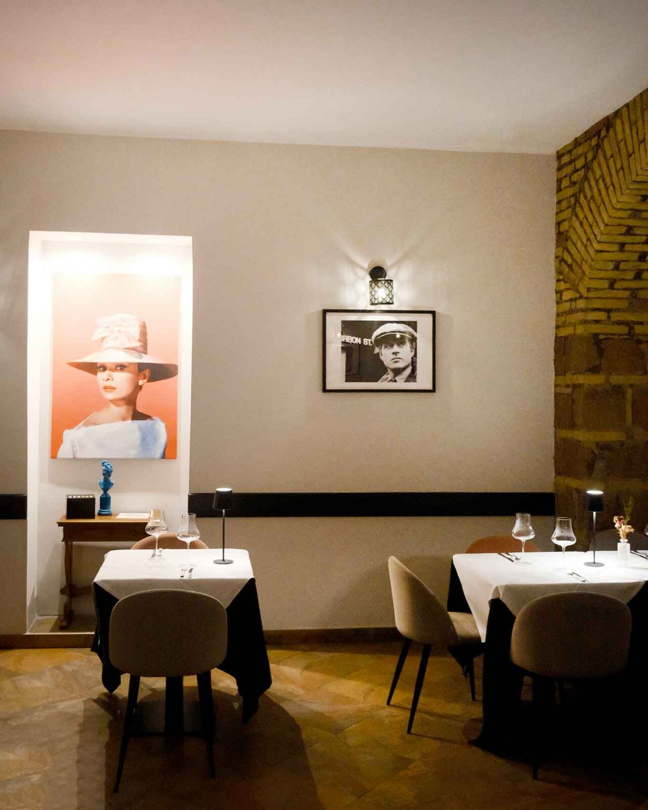la sala della Taverna Flavia a Roma