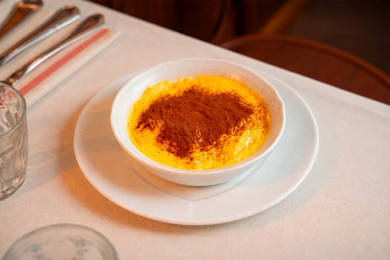 Il tiramisu della Trattoria Bela Tusa a Milano