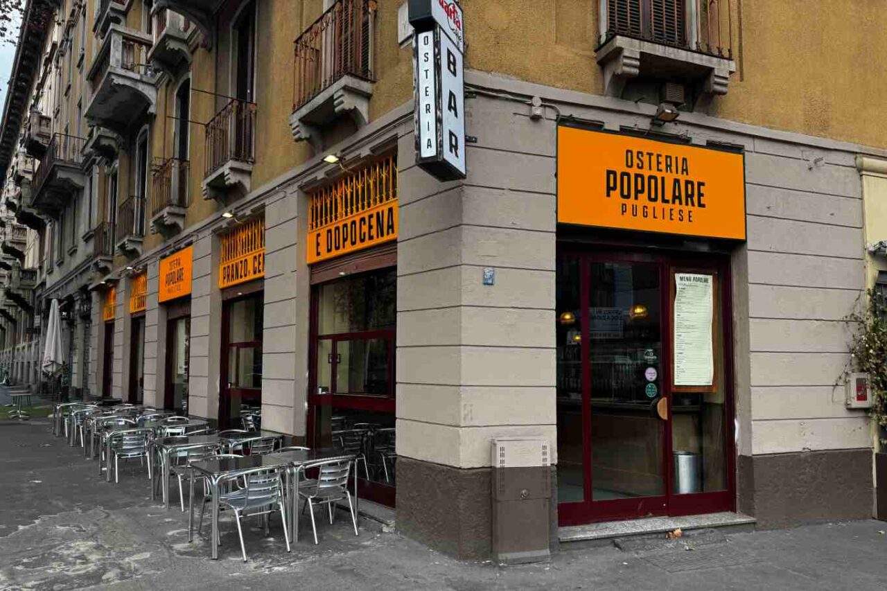 osteria popolare pugliese milano esterno