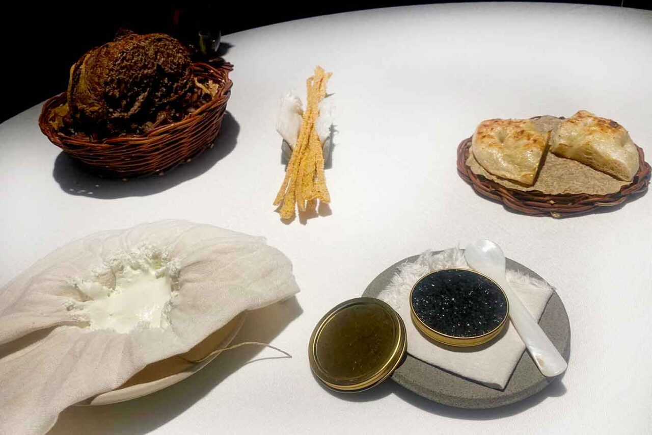 finto caviale del ristorante Acquolina a Roma