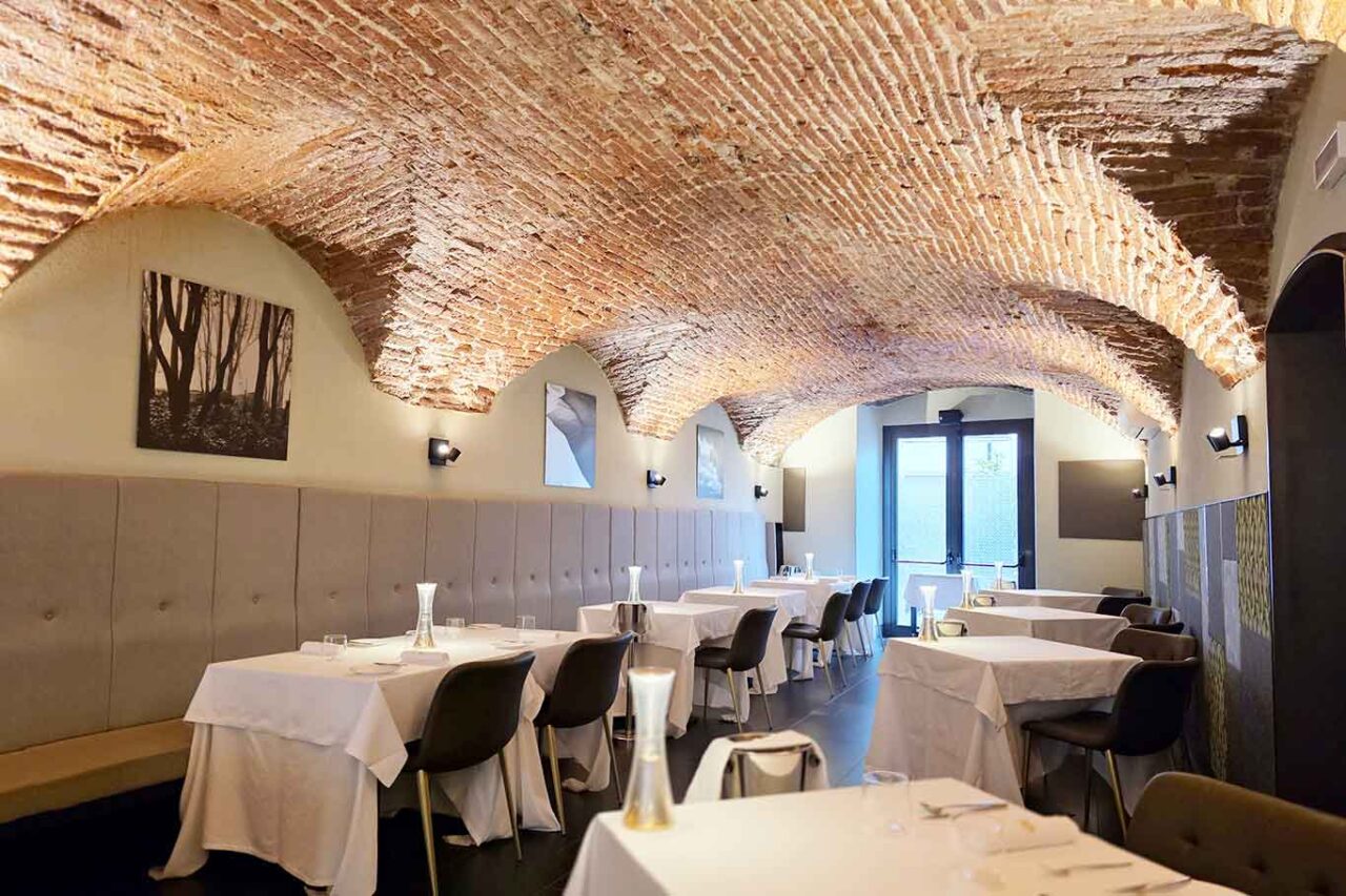la sala del ristorante Andree a La Spezia 
