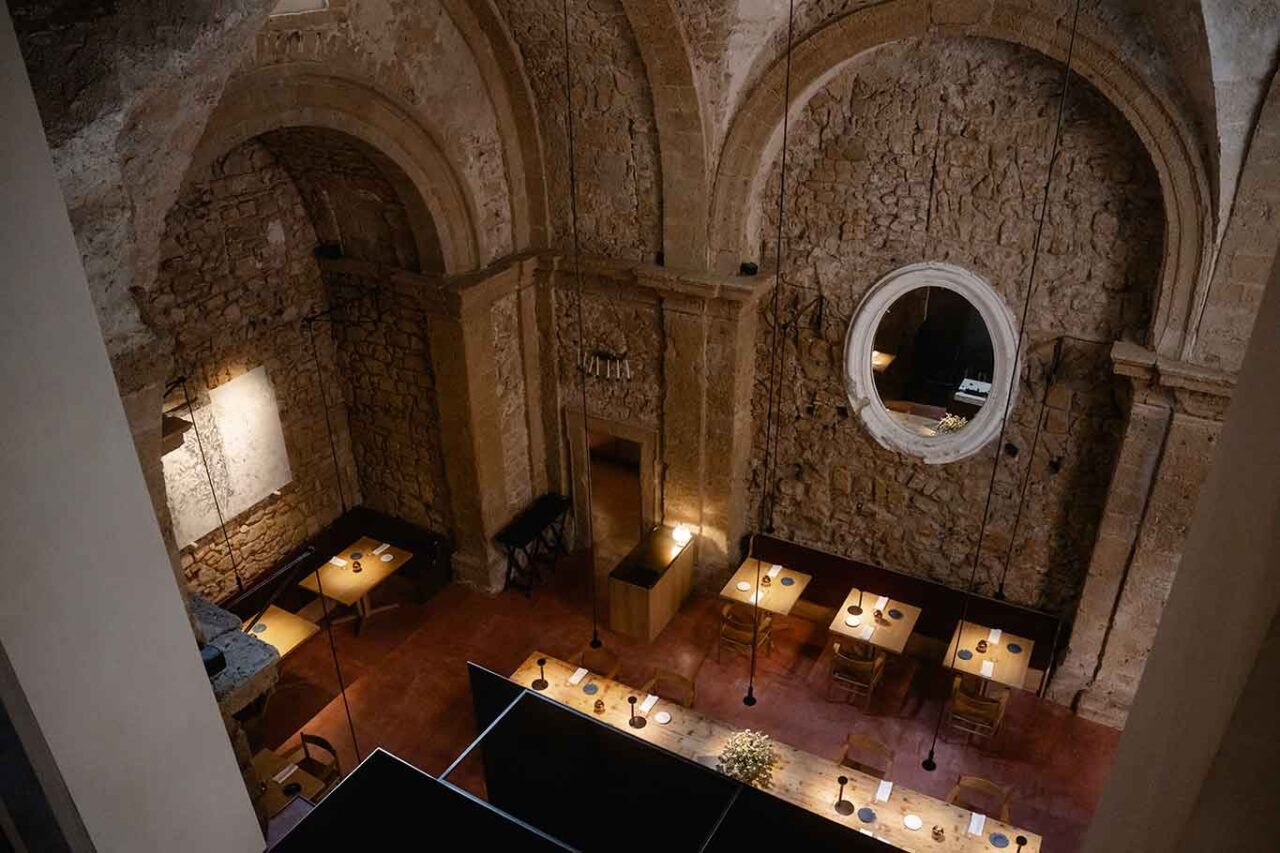 Coro ad Orvieto, com’è il ristorante più bello in Italia