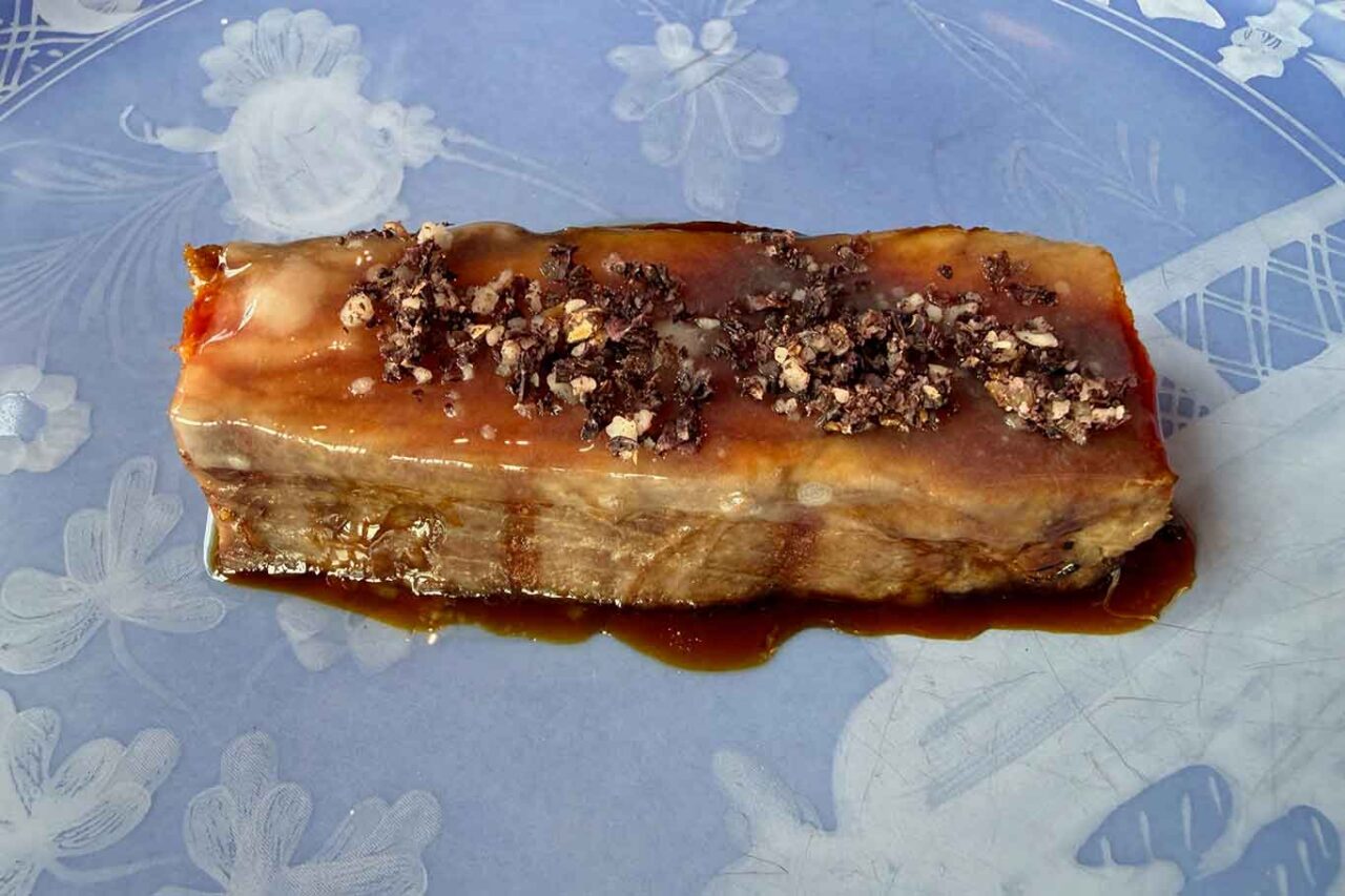 il manzo del ristorante Lido 84 a Gardone Riviera 