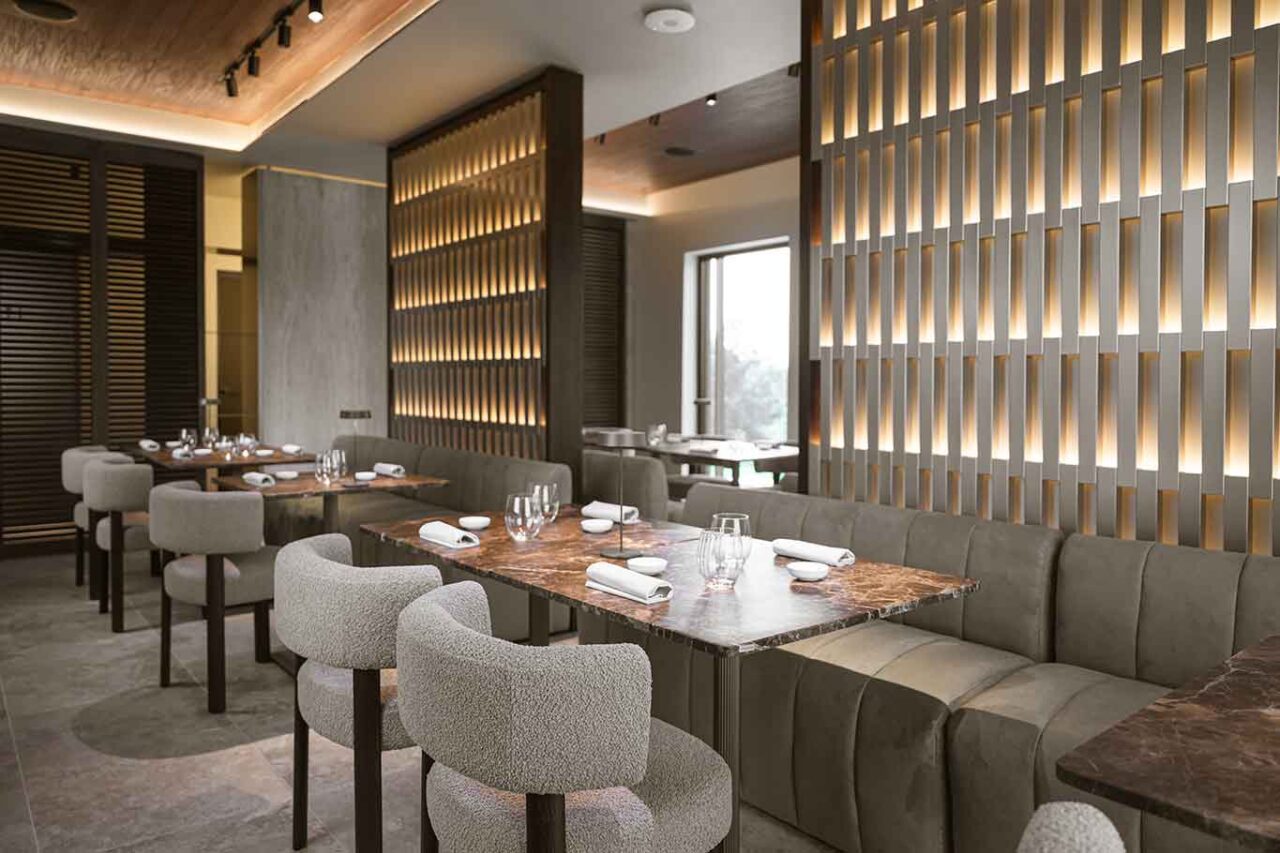 la sala del ristorante Miyama a Milano San Siro 