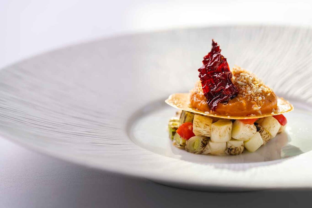 il cipollotto del ristorante Torre del Saracino a Vico Equense 