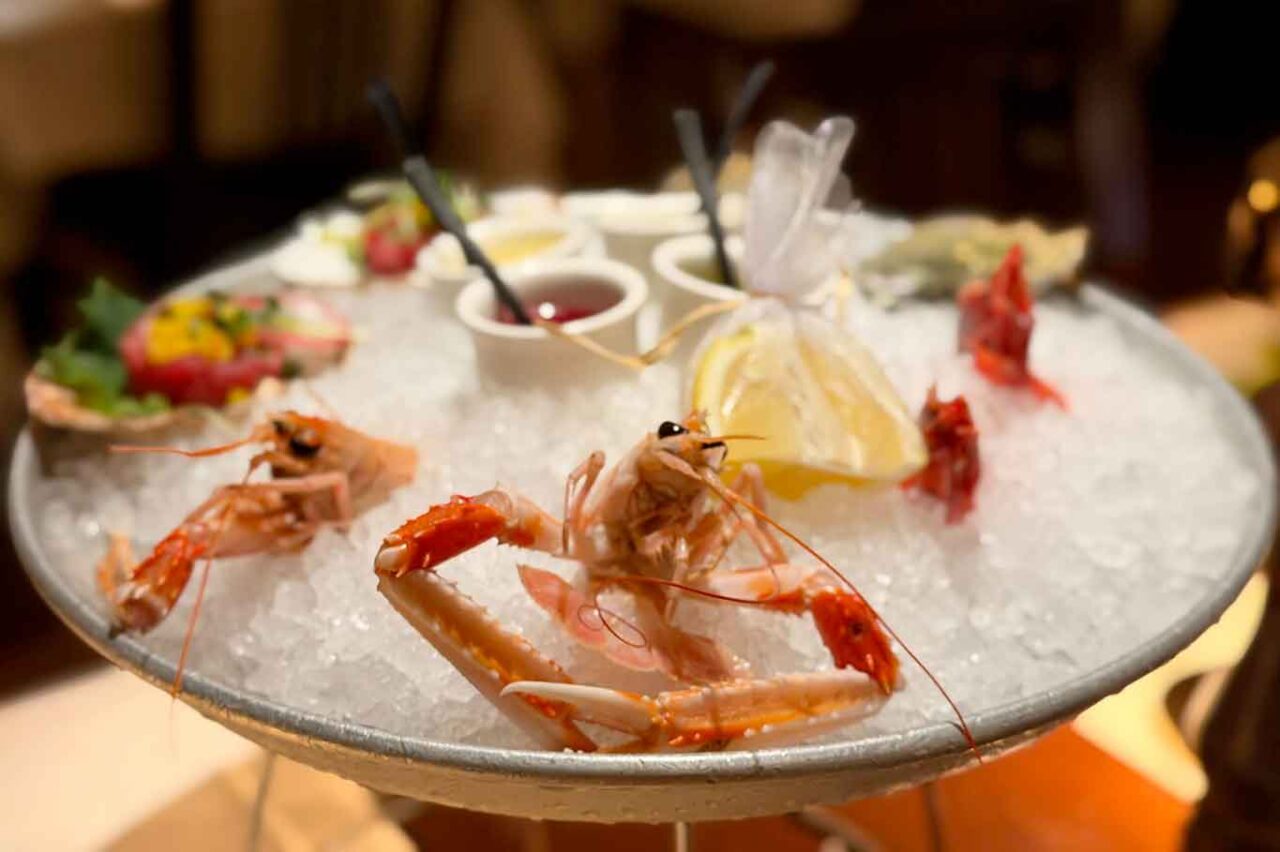 i crudi del ristorante di pesce 13 giugno a Milano