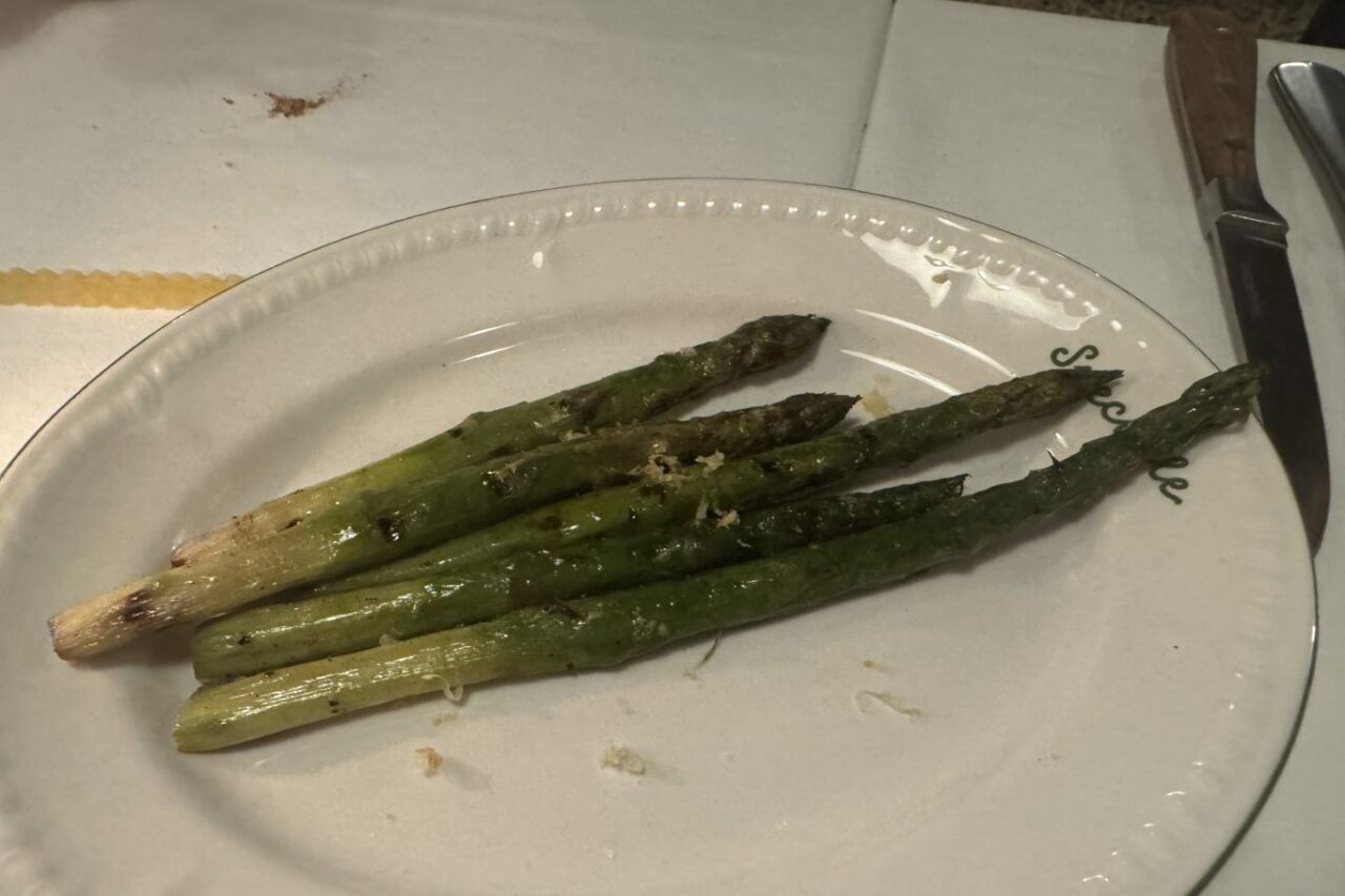 speciale osteria milano asparagi