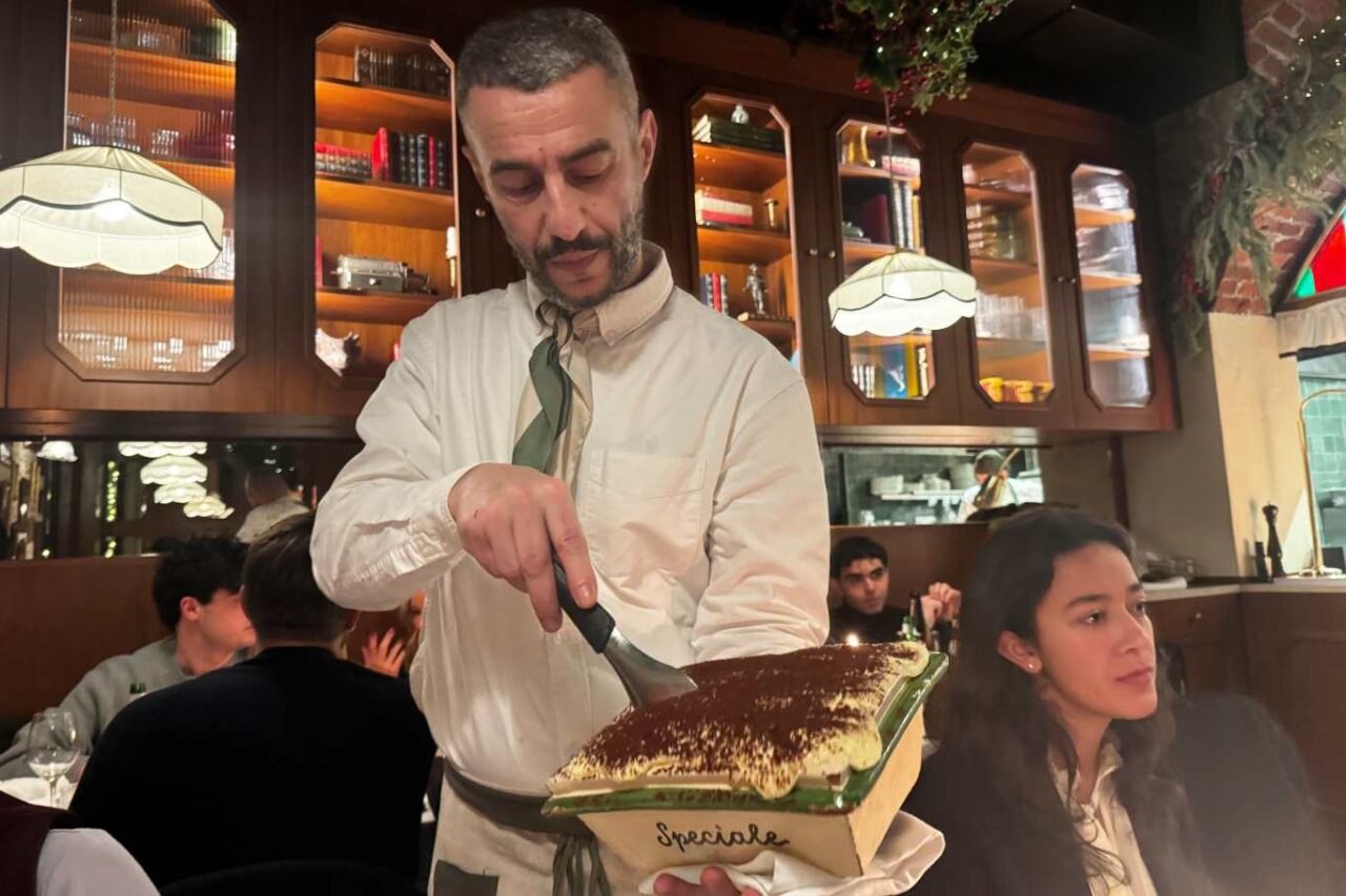 speciale osteria milano servizio tiramisu