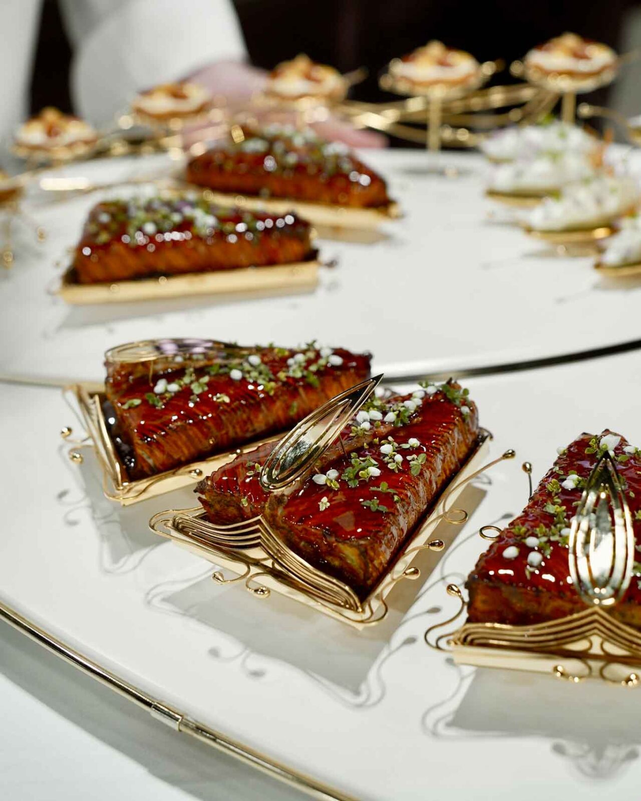 servizio al vassoio Bocu d'Or Italia