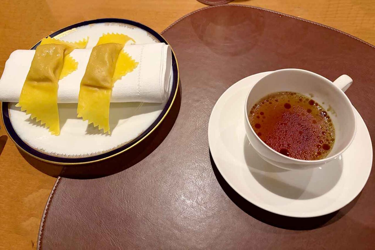 il salmerino del Bur ristorante di Eugenio Boer a Milano