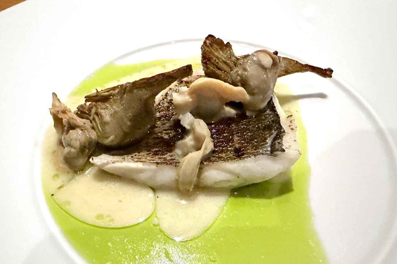 l'orata del ristorante Bur di Eugenio Boer a Milano
