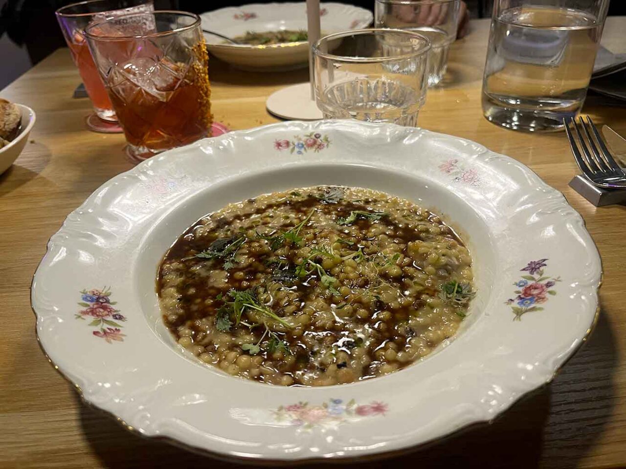 la fregola di Cocta Risto Social Club a Roma