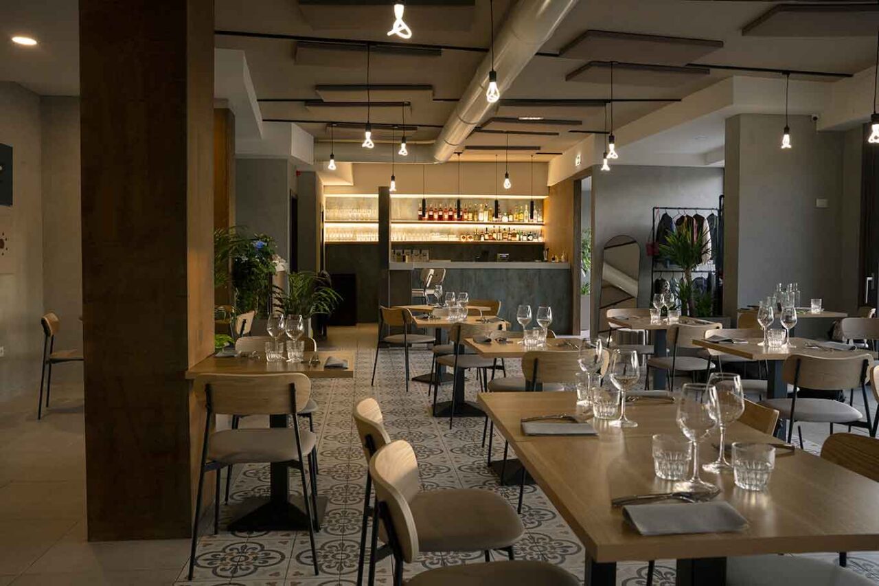 la sala di Cocta Risto Social Club a Roma