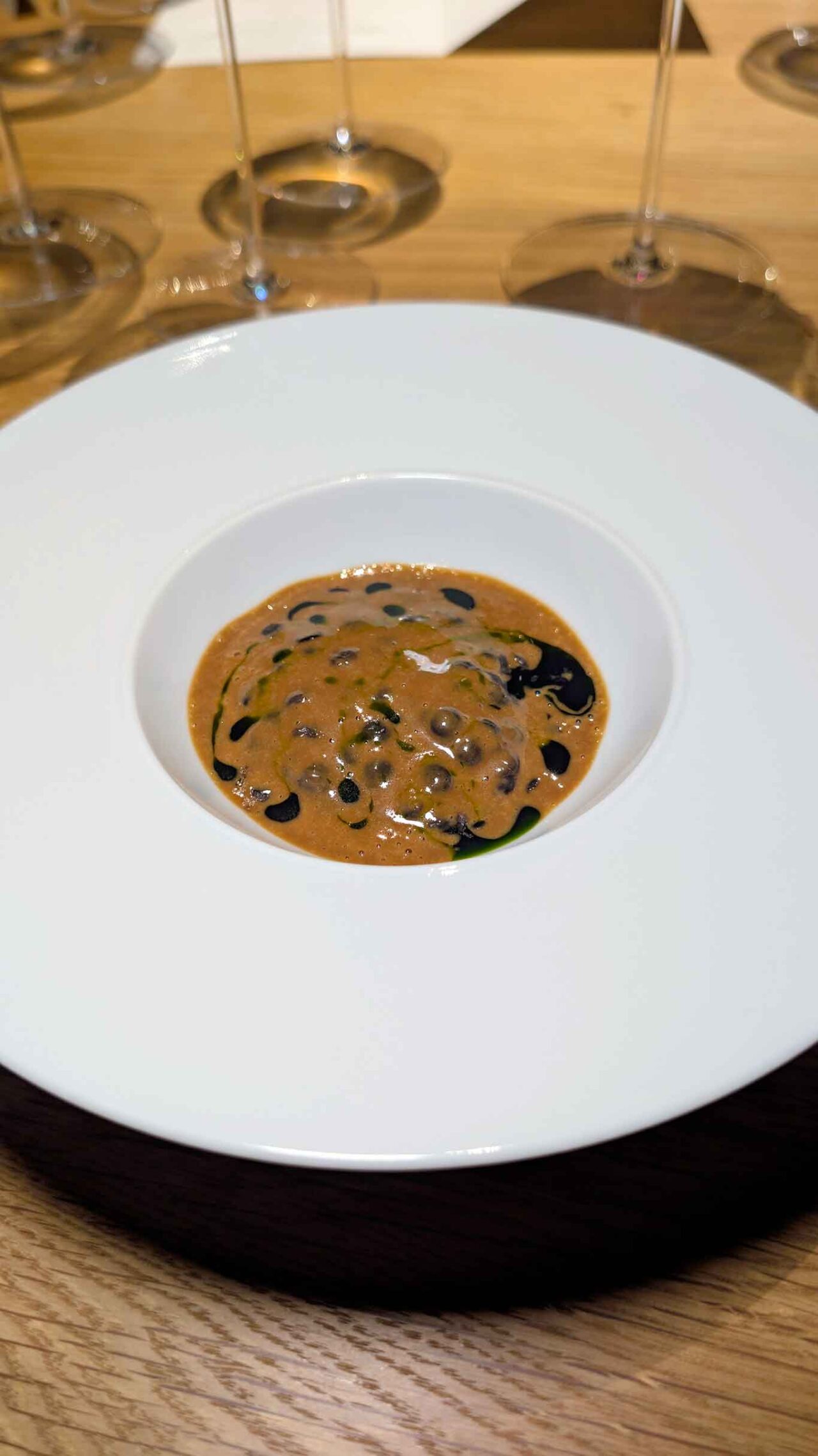 cena con Jessica Rosval Al Gatto Verde e Davide Guidara I Tenerumi: lenticchia e pepe