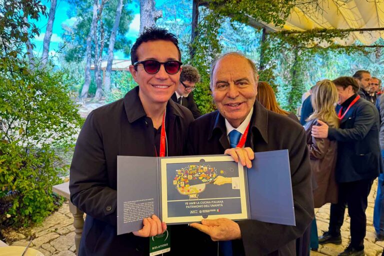 Sorbillo al Forum di Bruno Vespa: ora ci vuole il marchio Pizza Italia