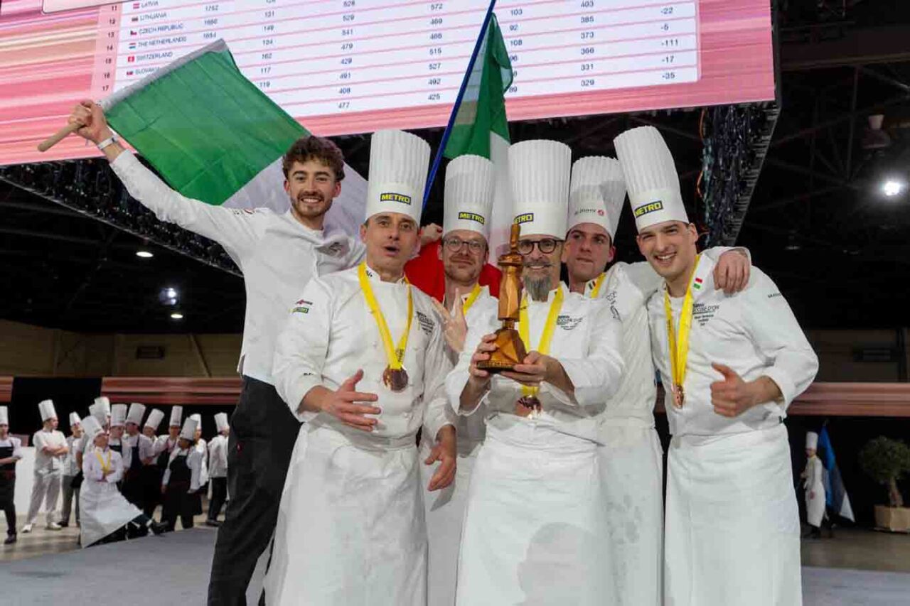 Italia terza al Bocuse d'Or