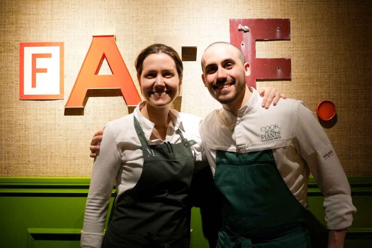 Jessica Rosval e Davide Guidara: umami di fuoco Al Gatto Verde